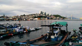 Schönes Yeosu lizenzfreies stockfoto Schönes Yeosu lizenzfreies stockfoto