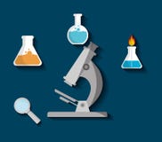 Science chemistry laboratory stock illustration Science chemistry laboratory stock illustration