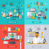 Science Lab, Testing, Analysis, Scientist. vector illustration Science Lab, Testing, Analysis, Scientist. vector illustration