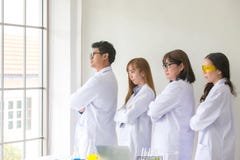 Science Test. Chemist scientific testing quality. Team Scientist royalty free stock image Science Test. Chemist scientific testing quality. Team Scientist royalty free stock image