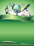 Scientific vertical background stock illustration Scientific vertical background stock illustration