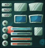 Scifi Space Icons For Ui Game vector illustration Scifi Space Icons For Ui Game vector illustration