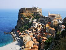 Scilla old historical town, Italy stock images Scilla old historical town, Italy stock images