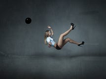 Scossa di inverso del giocatore di football americano fotografia stock libera da diritti Scossa di inverso del giocatore di football americano fotografia stock libera da diritti