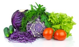 Scotch Kale, Tomatoes, Cucumbers And Greens Royalty Free Stock Image Scotch Kale, Tomatoes, Cucumbers And Greens Royalty Free Stock Image
