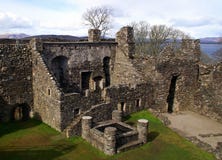 Scottish Castle Ruins Royalty Free Stock Image