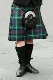 Scottish kilt and sporran