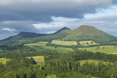 Scotts View in Scotland stock photography Scotts View in Scotland stock photography