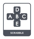 scrabble icon in trendy design style. scrabble icon isolated on white background. scrabble vector icon simple and modern flat royalty free illustration scrabble icon in trendy design style. scrabble icon isolated on white background. scrabble vector icon simple and modern flat royalty free illustration