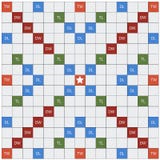 Scrabble który jest crosswords gemowymi ilustracja wektor Scrabble który jest crosswords gemowymi ilustracja wektor