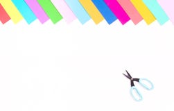 Scrapbook color paper background stock image Scrapbook color paper background stock image