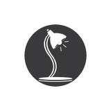 Scrittorio Lamp royalty illustrazione gratis Scrittorio Lamp royalty illustrazione gratis