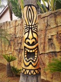 Scultura della mitologia dei di tiki immagine stock libera da diritti Scultura della mitologia dei di tiki immagine stock libera da diritti