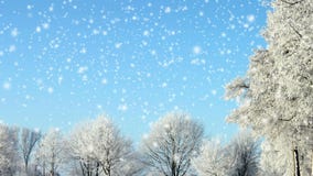 Scène d'hiver clips vidéos Scène d'hiver clips vidéos