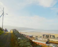 Se ner på Barmouth 3 royaltyfria foton Se ner på Barmouth 3 royaltyfria foton