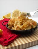 Seafood Macaroni and Cheese stock photography Seafood Macaroni and Cheese stock photography