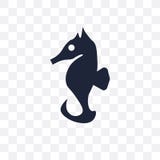 Seahorses transparant pictogram Het ontwerp van het Seahorsessymbool van Fee t vector illustratie Seahorses transparant pictogram Het ontwerp van het Seahorsessymbool van Fee t vector illustratie
