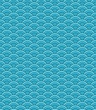 Seamless abstract wave pattern. Circle pattern. Blue color ornament. vector illustration Seamless abstract wave pattern. Circle pattern. Blue color ornament. vector illustration