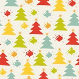 Seamless Christmas Pattern Royalty Free Stock Image