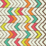 Seamless Color Hand-drawn Triangles Pattern. Tribal Vector Pattern. Royalty Free Stock Photos Seamless Color Hand-drawn Triangles Pattern. Tribal Vector Pattern. Royalty Free Stock Photos