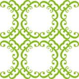 Seamless Curled Repeat Pattern Stock Images
