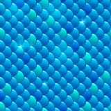 Seamless flodfiskscales stock illustrationer Seamless flodfiskscales stock illustrationer