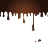 Melted chocolate flowing stock photo. Image of sweet, brown - 7255230