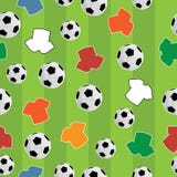 Seamless football pattern royalty free illustration Seamless football pattern royalty free illustration