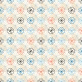 Seamless Geometric Flower Pattern Royalty Free Stock Photography Seamless Geometric Flower Pattern Royalty Free Stock Photography