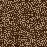 Seamless Giraffe Skin Texture Royalty Free Stock Photo