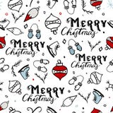 Seamless Merry Christmas Pattern Royalty Free Stock Photo Seamless Merry Christmas Pattern Royalty Free Stock Photo