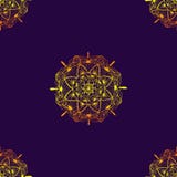 Seamless pattern with abstract mandala vector illustration Seamless pattern with abstract mandala vector illustration