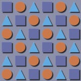 Seamless pattern background with geometric shapes, colorful illustration stock illustration Seamless pattern background with geometric shapes, colorful illustration stock illustration