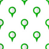 Green Blank GPS Icon Seamless Pattern Royalty Free Stock Images Green Blank GPS Icon Seamless Pattern Royalty Free Stock Images