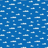 Seamless pattern with clouds vector illustration Seamless pattern with clouds vector illustration