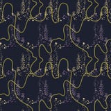 Seamless pattern with continuous curved chains. Vector illustration stock illustration Seamless pattern with continuous curved chains. Vector illustration stock illustration