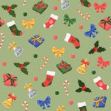 Seamless pattern Christmas / New Year seamless pattern vector illustration Seamless pattern Christmas / New Year seamless pattern vector illustration