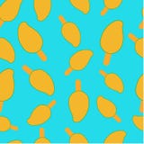 Seamless pattern ice cream mango royalty free illustration Seamless pattern ice cream mango royalty free illustration