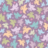 Seamless pattern with multicoloured birds Royalty Free Stock Photography Seamless pattern with multicoloured birds Royalty Free Stock Photography