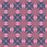 Seamless pattern with ordered arrangement of abstract geometric shapes. The illustration is made in cool colors in retro style royalty free illustration Seamless pattern with ordered arrangement of abstract geometric shapes. The illustration is made in cool colors in retro style royalty free illustration