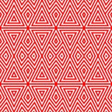 Seamless pattern with symmetric geometric ornament. Striped abstract background. Triangles and rhombuses wallpaper. vector illustration Seamless pattern with symmetric geometric ornament. Striped abstract background. Triangles and rhombuses wallpaper. vector illustration