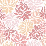Seamless Pattern With Dahlia Flowers. Stock Photography Seamless Pattern With Dahlia Flowers. Stock Photography