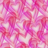 Seamless Pattern With Transparent Elements In The Form Of Hearts Royalty Free Stock Photography Seamless Pattern With Transparent Elements In The Form Of Hearts Royalty Free Stock Photography