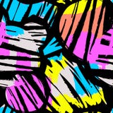 Seamless repeating textile ink brush strokes pattern in doodle g Royalty Free Stock Photo Seamless repeating textile ink brush strokes pattern in doodle g Royalty Free Stock Photo