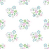 Seamless retro floral romantic pattern texture background stock illustration Seamless retro floral romantic pattern texture background stock illustration