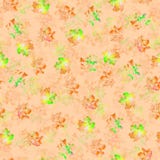 Seamless texture of watercolor multicolored spots on an orange background. stock illustration Seamless texture of watercolor multicolored spots on an orange background. stock illustration