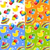 Seamless Toys Patterns Royalty Free Stock Images Seamless Toys Patterns Royalty Free Stock Images