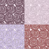 Seamless vector rose pattern royalty free illustration Seamless vector rose pattern royalty free illustration