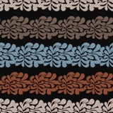 Seamless vector stripes pattern with floral shapes vector illustration Seamless vector stripes pattern with floral shapes vector illustration