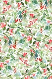 Seamless watercolor Christmas pattern vector illustration Seamless watercolor Christmas pattern vector illustration